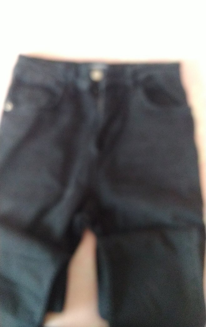 Siyah Kız çocuk Kot Pantolon - Görsel 3