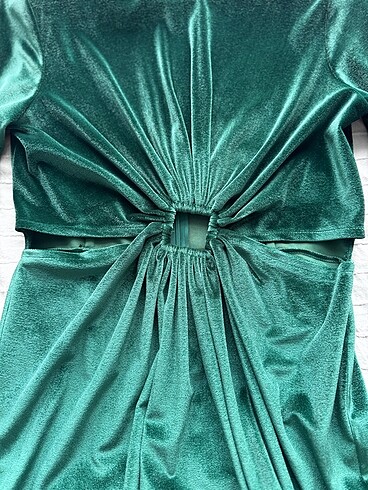 Kadife elbise - Görsel 2