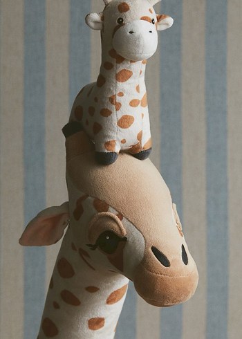 Camel Renkli Peluş Zürafa Oyuncak