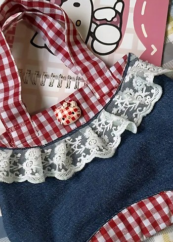 Zara Nakışlı Kırmızı Ekose Kadın Kol Çantası