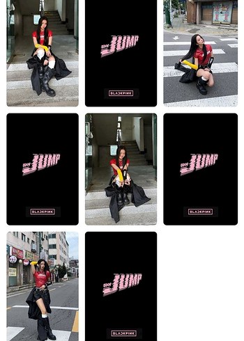 diğer Beden siyah Renk blackpink jump pc 1 seti 80 tl