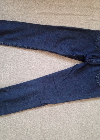 s Beden Mavi ve Koyu Mavi Kadın Denim Pantolonlar
