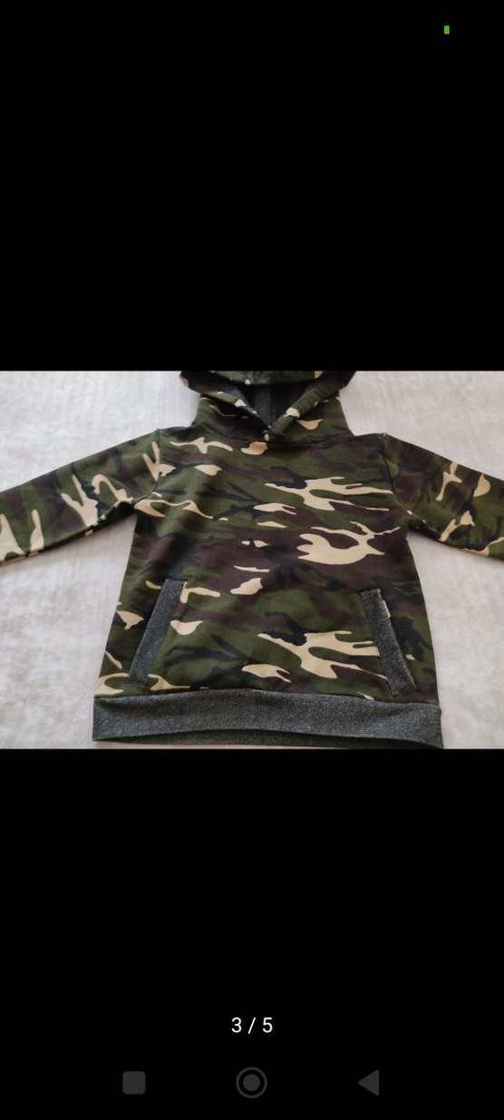 Kapüşonlu Kamuflaj Erkek Eşofman Takımı - Görsel 3