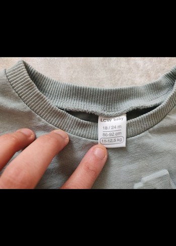 LCW  Erkek Çocuk Uzun Kollu Biker Sweatshirt - Görsel 3