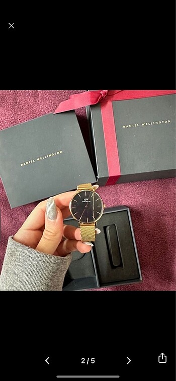 Daniel Wellington Orjinal saat seti