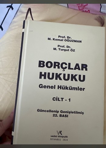 Borçlar Hukuku Genel Hükümler Cilt 1 - Prof. Dr. Oğuzman & Öz
