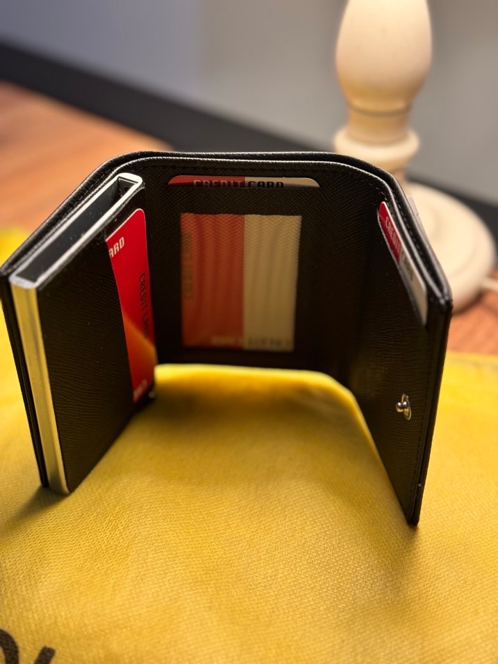 Siyah Gucci Baskılı Erkek Cüzdan - Görsel 3