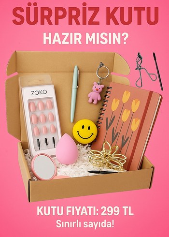 Sürpriz kepçe/kutu 1 kaşık