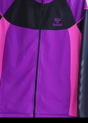 Kadın Mor Hummel Spor Ceket - Görsel 3