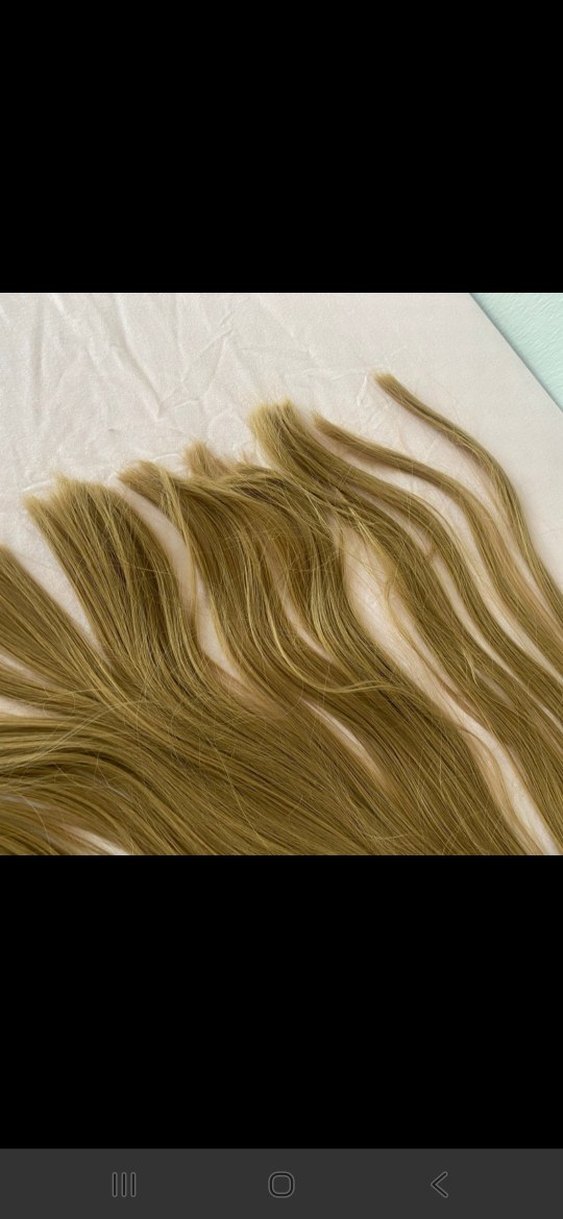 Bej Parlak Elastik Kadın Saç Aksesuarı - Görsel 5