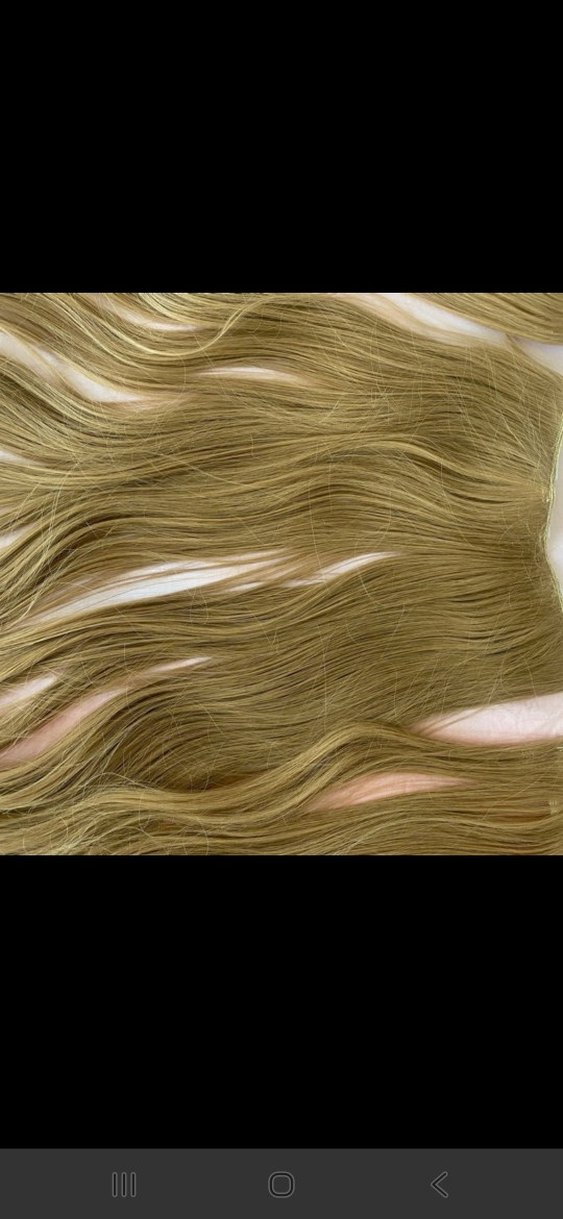 Bej Parlak Elastik Kadın Saç Aksesuarı - Görsel 2