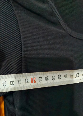 Siyah Uzun Kollu Crop Bluz - Görsel 5