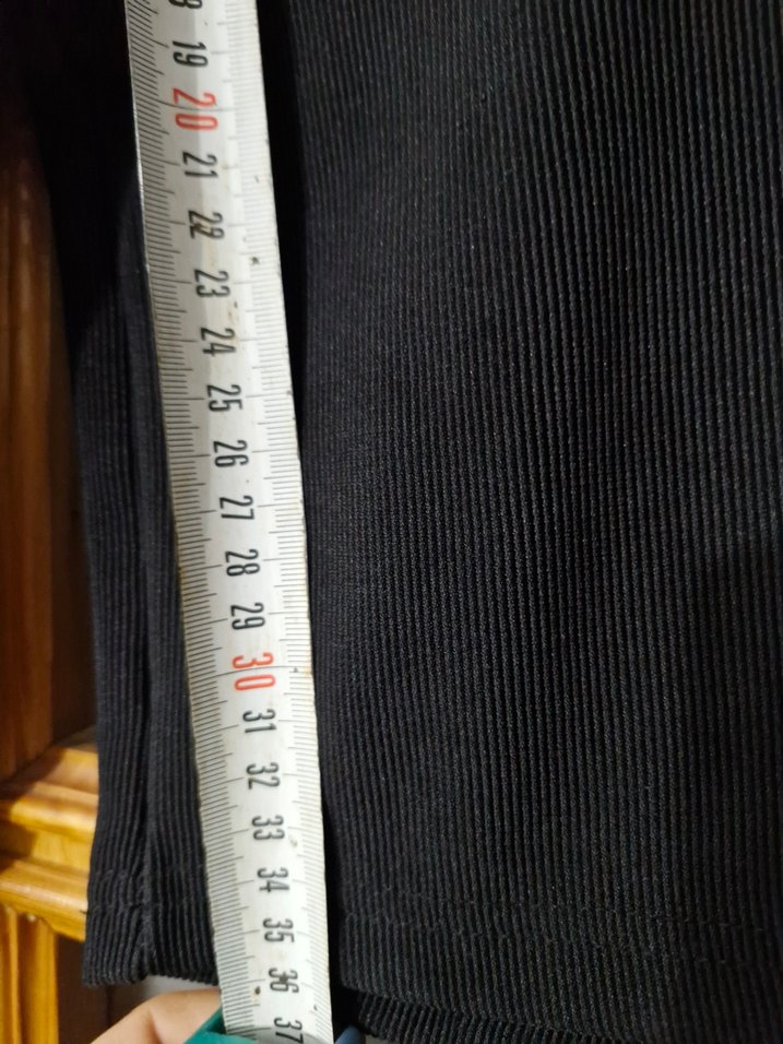 Siyah Uzun Kollu Crop Bluz - Görsel 4