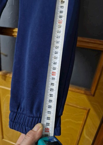 Lacivert Rahat Kesim Kadın Eşofman Altı - Görsel 7