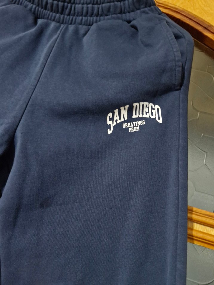 Lacivert Rahat Kesim Kadın Eşofman Altı - Görsel 3