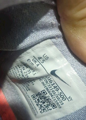 Renkli Baskılı Bağcıklı Basketbol Ayakkabısı - Görsel 6