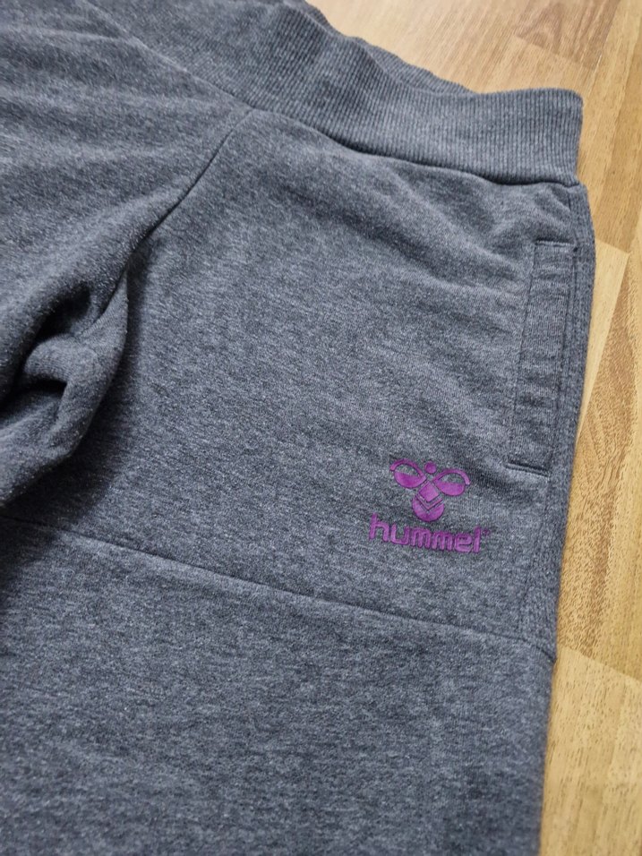 Gri Kadın Hummel orjinal Eşofman Altı - Görsel 2