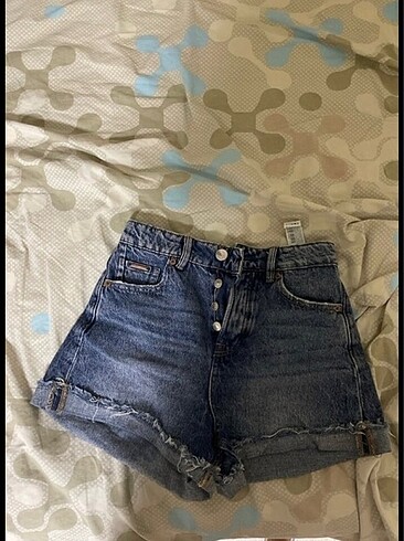 Stradivarius Jean Mavi Şort