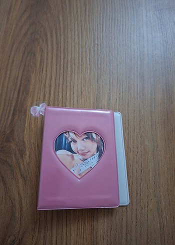 Sevimli pembe kalpli binder