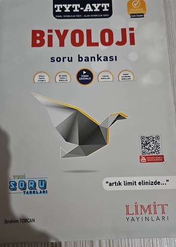 Limit Yayınları TYT-AYT Biyoloji Soru Bankası