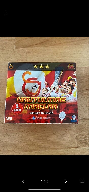 GS 100.yıl unutulmaz maçlar VCD