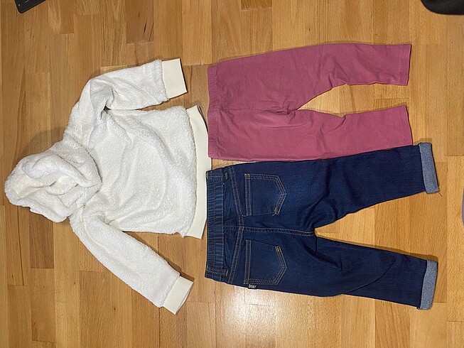 1,5 Yaş Beden 3 parça Dkny orijinal 18ay (: