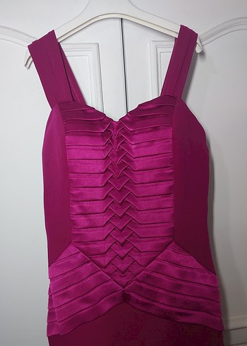 Parlak Mor 2 Fonksiyonlu Elbise - Görsel 12