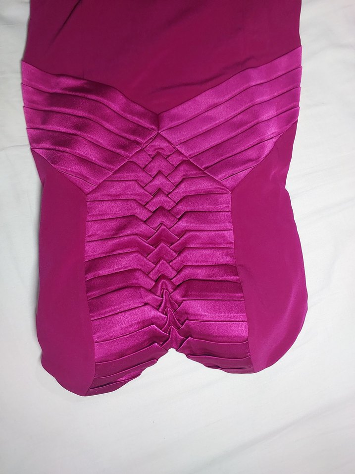 Parlak Mor 2 Fonksiyonlu Elbise - Görsel 3