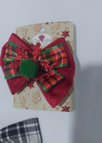 Kadın Çok Renkli Vintage Fiyonk Saç Aksesuarları - Görsel 4