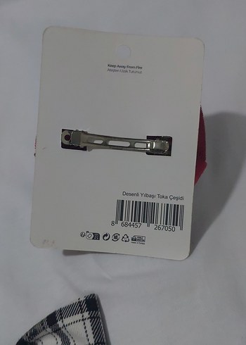 Kadın Çok Renkli Vintage Fiyonk Saç Aksesuarları - Görsel 7