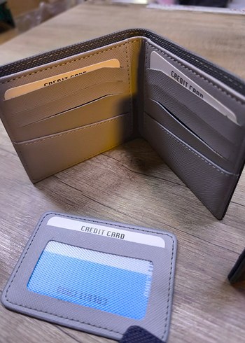 Lacoste Desenli Gri Erkek Cüzdan - Görsel 8