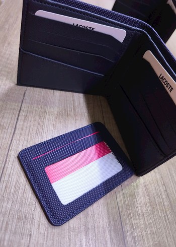 Lacoste Desenli Gri Erkek Cüzdan - Görsel 7
