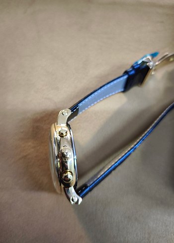 Altın Renk Klasik Erkek Kol Saati - Görsel 6