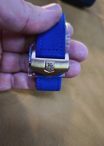 Mavi Biker Tarzı Erkek Saat - Görsel 2