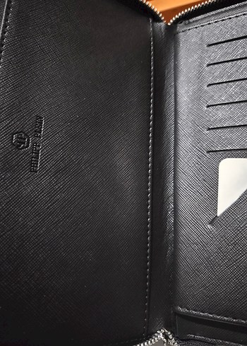 Philipp Plein Siyah Deri Cüzdan - Görsel 8