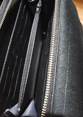 Philipp Plein Siyah Deri Cüzdan - Görsel 6