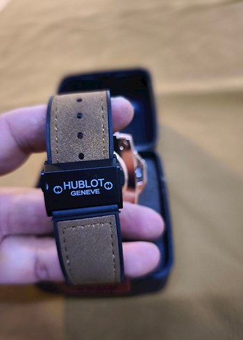 Altın Renkli Biker Tarzı Erkek Kol Saati - Görsel 4