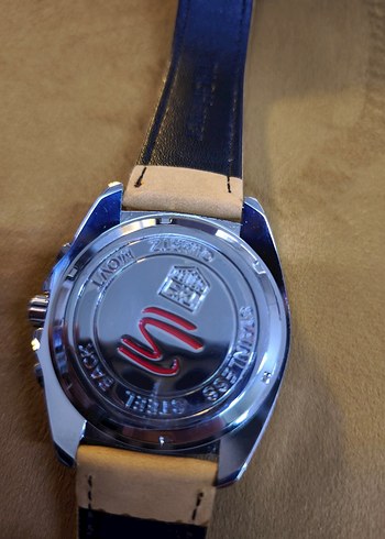 Beyaz Renkli Erkek Klasik Biker Saat - Görsel 5