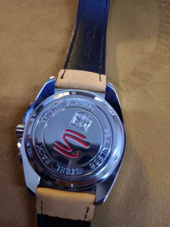 Beyaz Renkli Erkek Klasik Biker Saat - Görsel 5