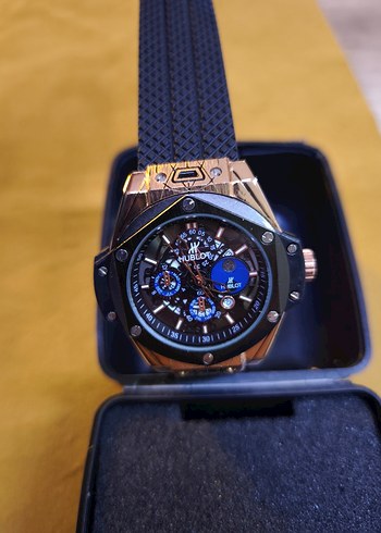 Altın Renkli Erkek Saat Hublot - Görsel 5