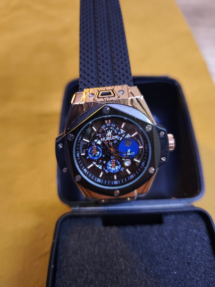 Altın Renkli Erkek Saat Hublot - Görsel 5