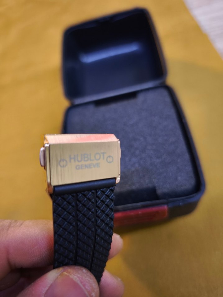 Altın Renkli Erkek Saat Hublot - Görsel 3