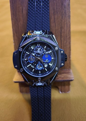 Siyah Biker Tarzı Erkek Kol Saati - Görsel 5