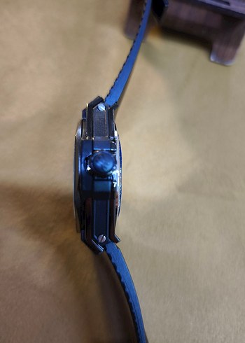 Siyah Biker Tarzı Erkek Kol Saati - Görsel 6