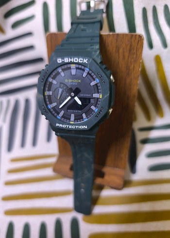 G-Shock Yeşil Sokak Tarzı Erkek Saati - Görsel 3