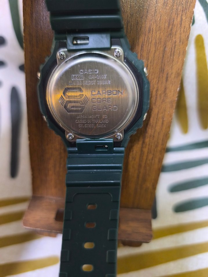 G-Shock Yeşil Sokak Tarzı Erkek Saati - Görsel 2