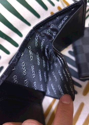 orjinal Kareli Erkek Cüzdanı - Görsel 4