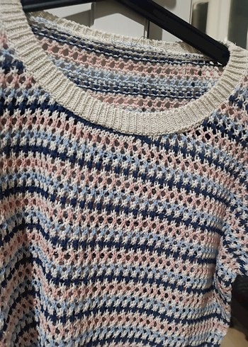 Kore Örgü Kısa Kazak - Görsel 3