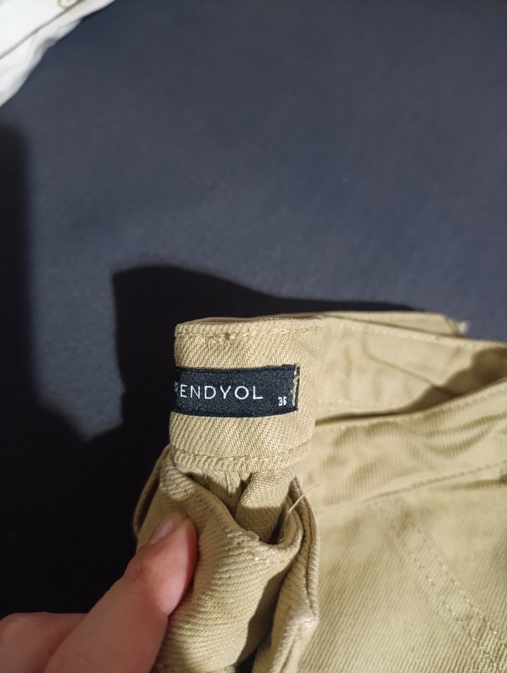 Camel Kadın kot Pantolon - Görsel 3