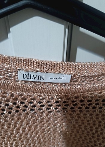 Bakır rose pembe Örgü Kadın Kazak dilvin - Görsel 3